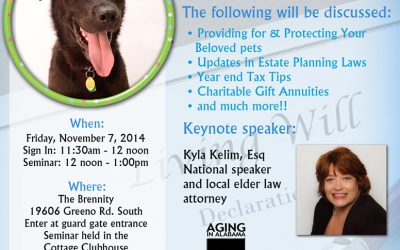 The Haven Hosts Estate Planning Seminar at Fairhope’s The Brennity