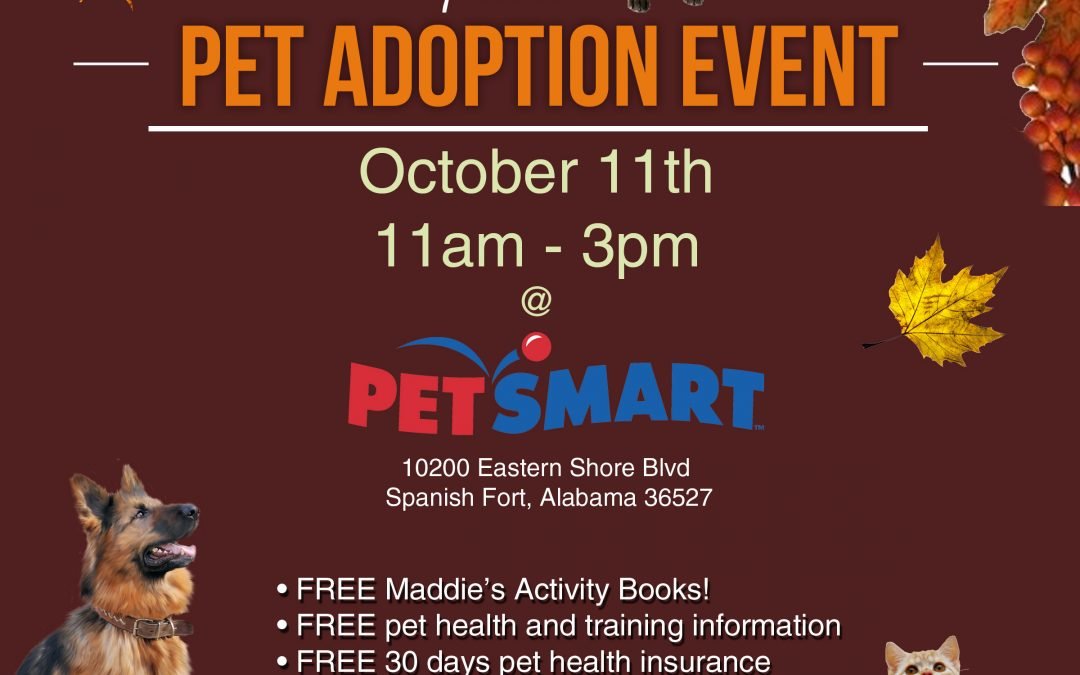 PetSmart Adoption Event Tickets, Multiple Dates